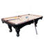 Table de billard / billard 8 pieds Rack Taurus (brun)