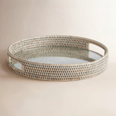 Amaranta Rattan Decorative Tray