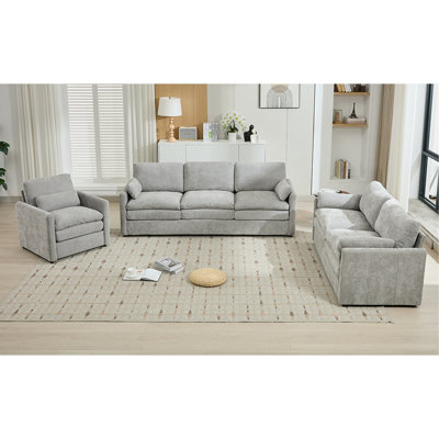 Ensemble de canapé rembourré Cozy surdimensionné Comfy Cloud Sofa