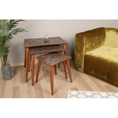 Tables gigognes 3 pieds