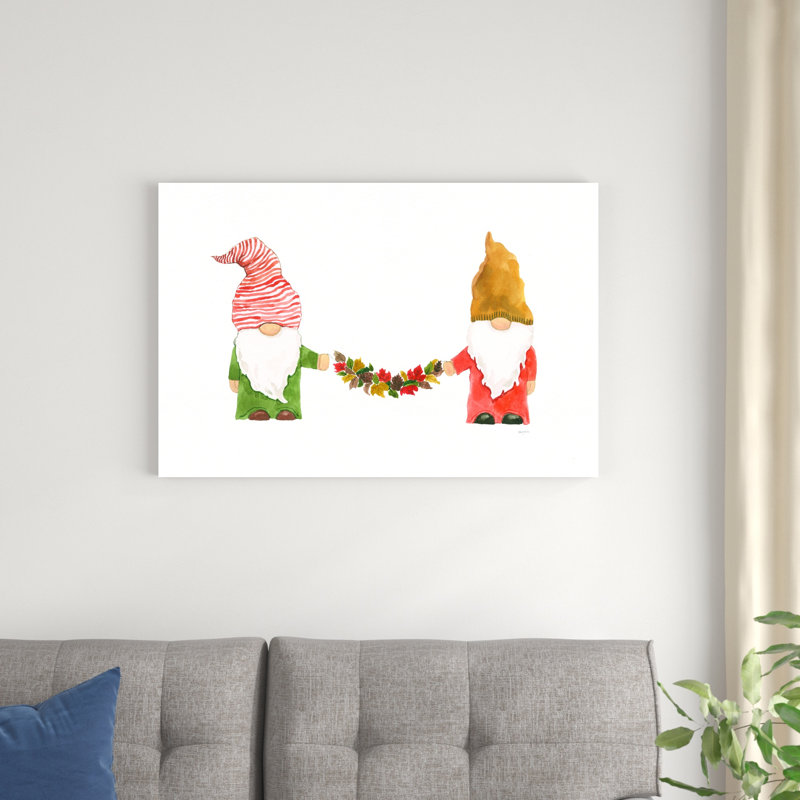 Récolte de gnomes IV, H 36 po x l 24 po x P 1,25 po