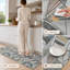 Tapis de cuisine géométriques antidérapants lavables