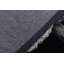 Tapis noir / gris à motif abstrait Eulamae-1731627187