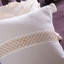 Ashwini White Square Cushion Cover