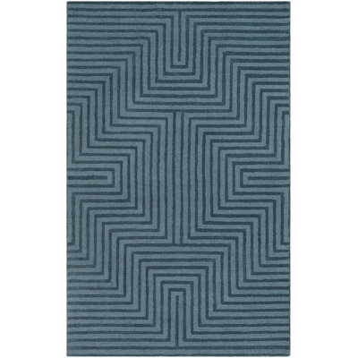 Tapis bleu sarcelle Valero