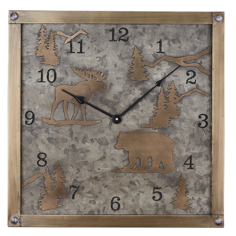 Moroca Metal Wall Clock