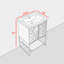 Ensemble de meuble-lavabo simple 24 po Zlate-1444630555