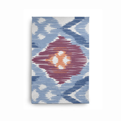 Chenille Ikat Indoor Rug