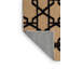 Tapis brun treillis lavable à la machine-2058216049