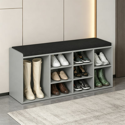 9 Pair Shoe Storage Bench