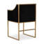 Chaise en velours avec accoudoirs Twingo-125306416