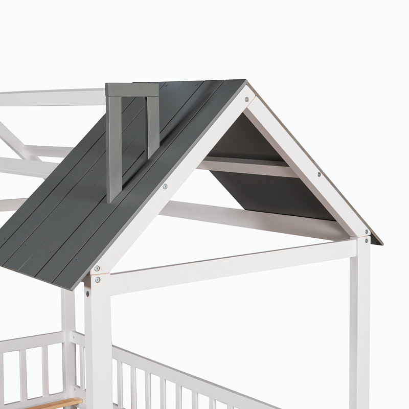 Lit plateforme 71,33 po Yesenio, Blanc