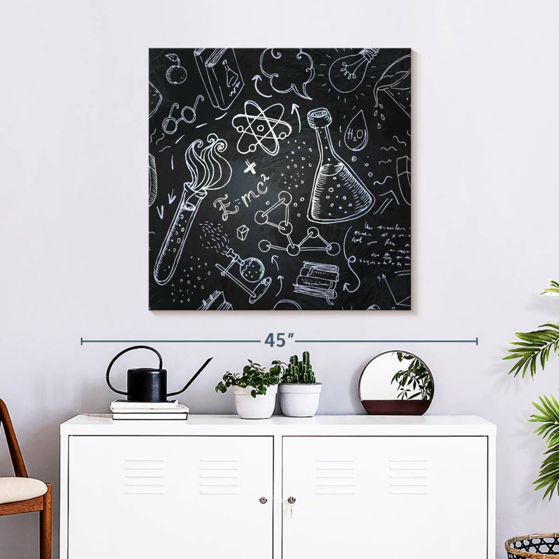 Keiri Science, 30" H x 30" W