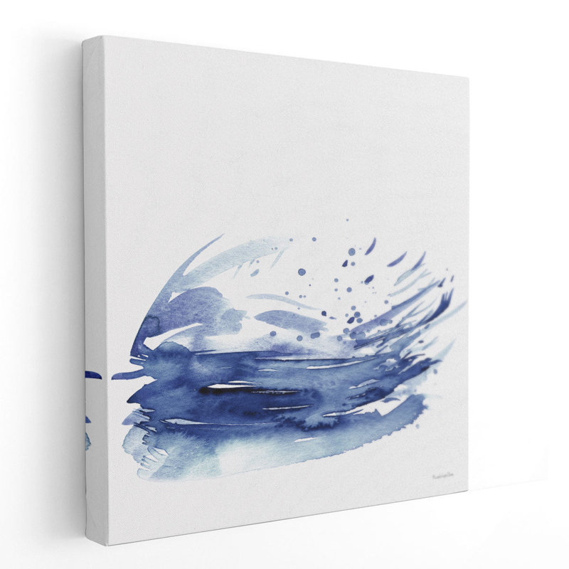 «Coastal Splash IV», reproduction d'art sur toile, H 12 po x l 12 po