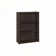 Meny Bookcase, Wide Display Shelves, Plinth Base
