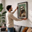Thoughtful Sloth Boho - Framed Print-1943443929-1943443938
