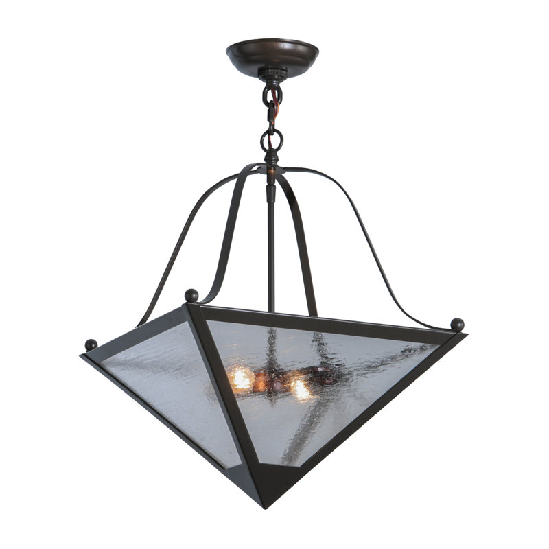 Luminaire suspendu pour bol 2 lumières unique