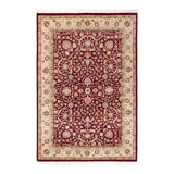 Classic One-of-a-Kind 4'1" X 6'1" Hand Knotted Area Rug