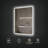 Camden 30" x 32" Rectangular LED Wall Mounted Mirror With Defogger, Adjustable Temperature, Brightness, and Memory Settings-105711134-105711139