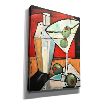 «Red Barrel Studio» «Shaken Not Stirred» par Tim Nyberg, art mural sur toile