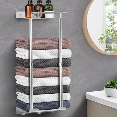 Beckemeyer 20 cm L Wall Mounted Towel Stand