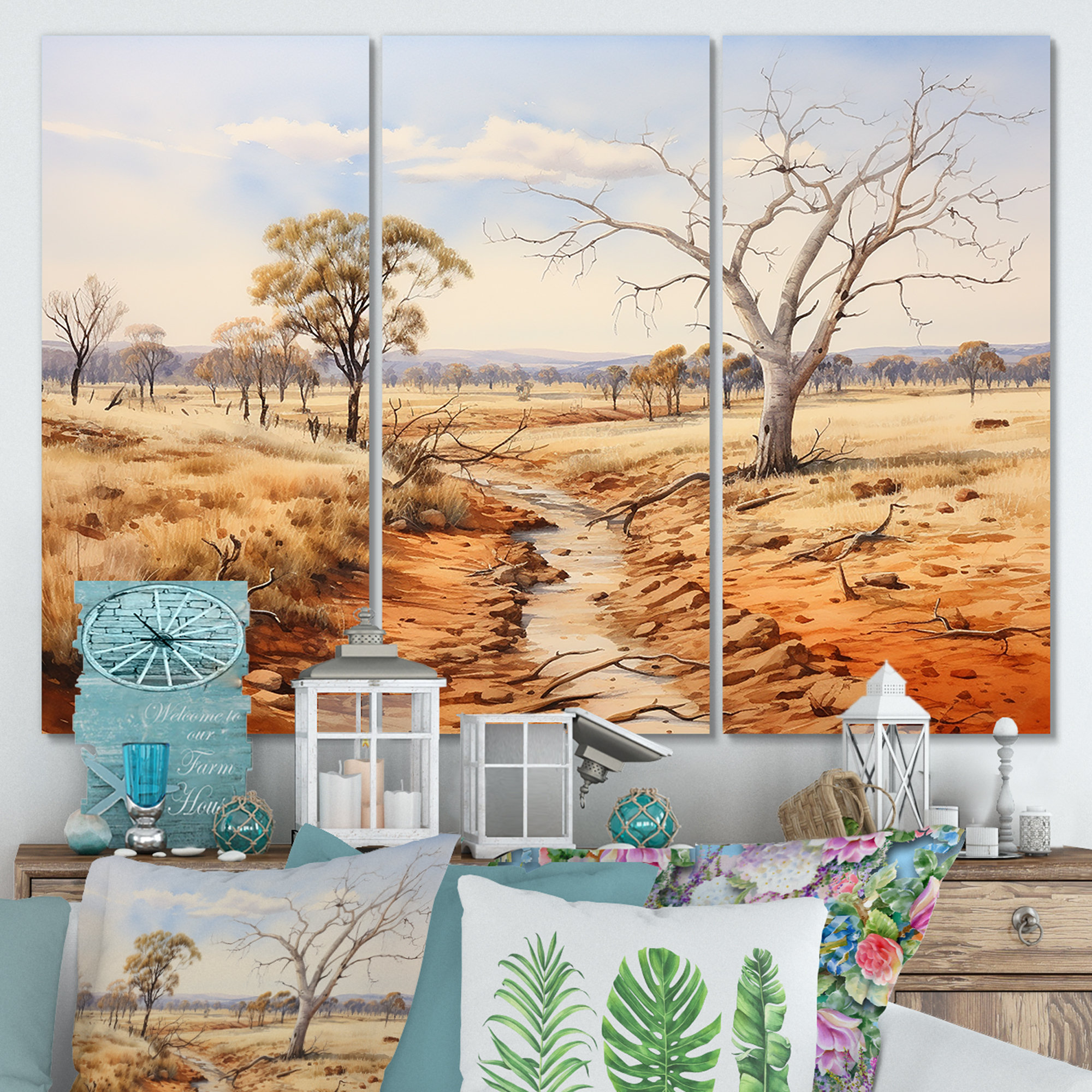 Lark Manor Australian Outback Landscape I Australia Wall Art Wayfair