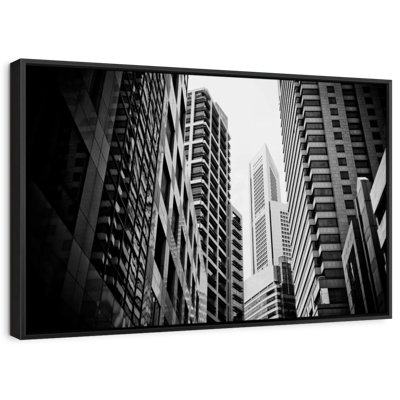 «Skyscraper Buildings Wall Art»