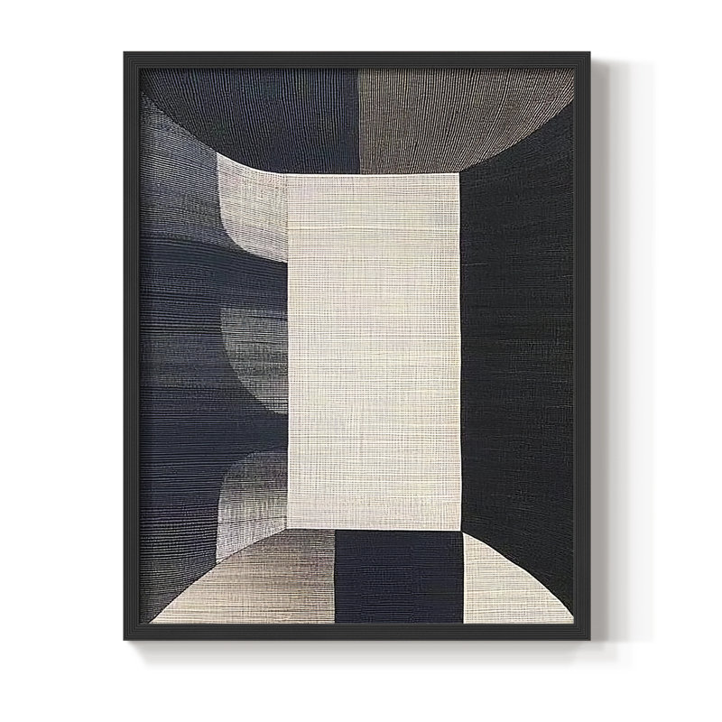 "ABSTRACT Series DCLXI" par J Paul, Noir, noir, noir, noir, H 11 po x l 9 po