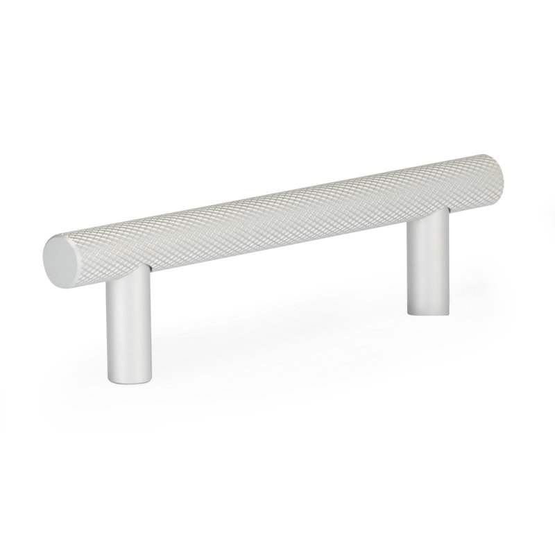 Kingston Brass Confluence Cabinet Knurled Pull for Bathroom, Brushed Nickel
