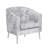 Chaise d'appoint rembourrée