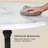 Marble Top Metal Base Dining Table