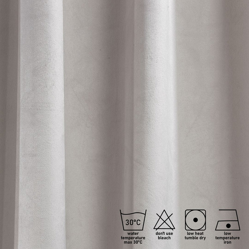 Soft Touch Velvet Kitchen Valance, 60 W x 60 D cm, 64 Lime