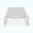 5-Level Adjustable Outdoor Chaise Lounge, Durable Aluminum Frame & PVC-coated polyester Mesh, Perfect For Patio/Poolside