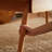 Table basse en bois massif avec rangement Karger