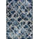 Tapis bleu durable Mariah
