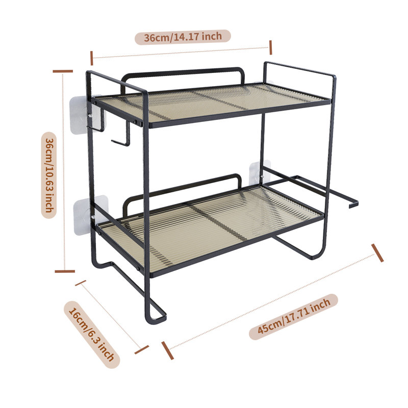 Stainless Steel Bathroom Shelves