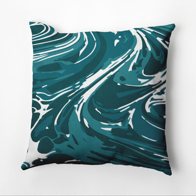 Mélange Geometric Outdoor Square Pillow Cover & Insert