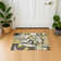 Premium Machine Washable Lubbers AMF1758 Abstract Rug