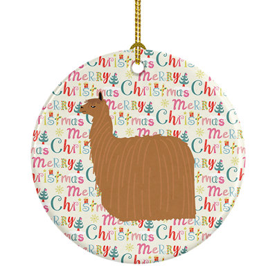 2.8'' Ceramic Animals Hanging Figurine Ornament