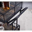 Industrial 2-Tier Bar Cart with Wheels-132777796
