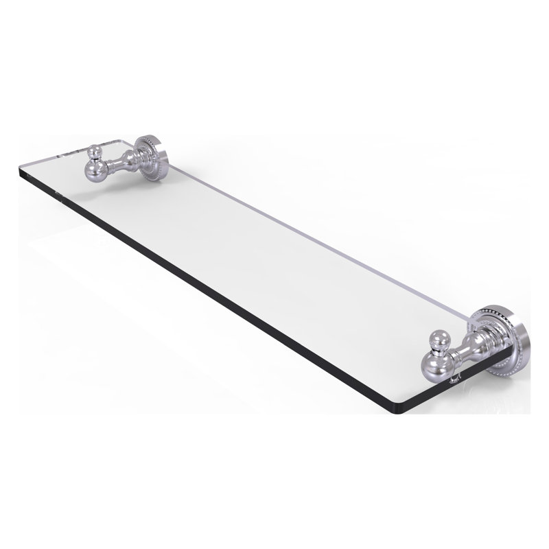 Tablette de support Marchmont, 22 po, Chrome satiné