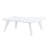 Modern Minimalist White Imitation Marble Tabletop Coffee Table. Solid Wood Spray Painted Desk Legs, Cloud Shape To Give You A New Experience, Computer Desk. W1512P285258