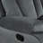 Reclining Transitional Microfiber Fabric Chair-1825779408