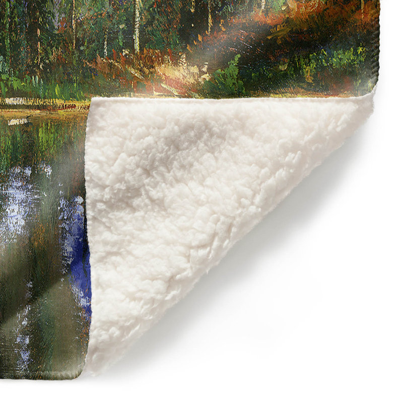 Couverture sherpa doux , 51 po x 60 po