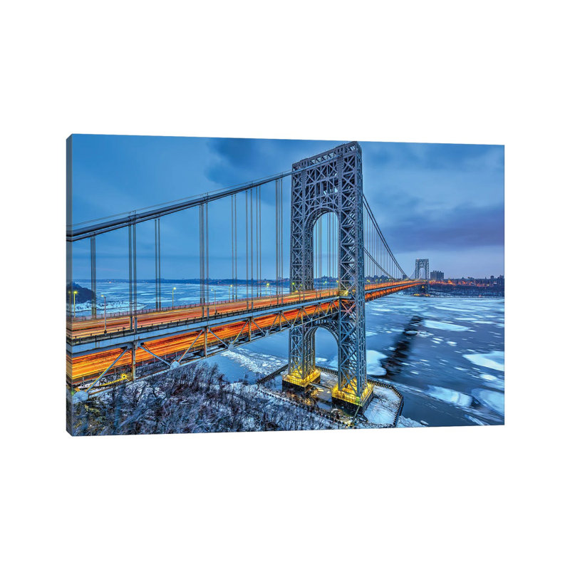 Cold Commute by David Gardiner - Wrapped Canvas Gallery-Wrapped Canvas Giclée, 26"H x 18"W