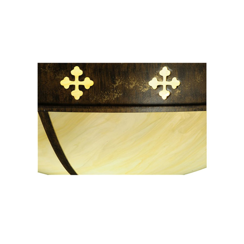 Byzantine 6 - Light Flush Mount