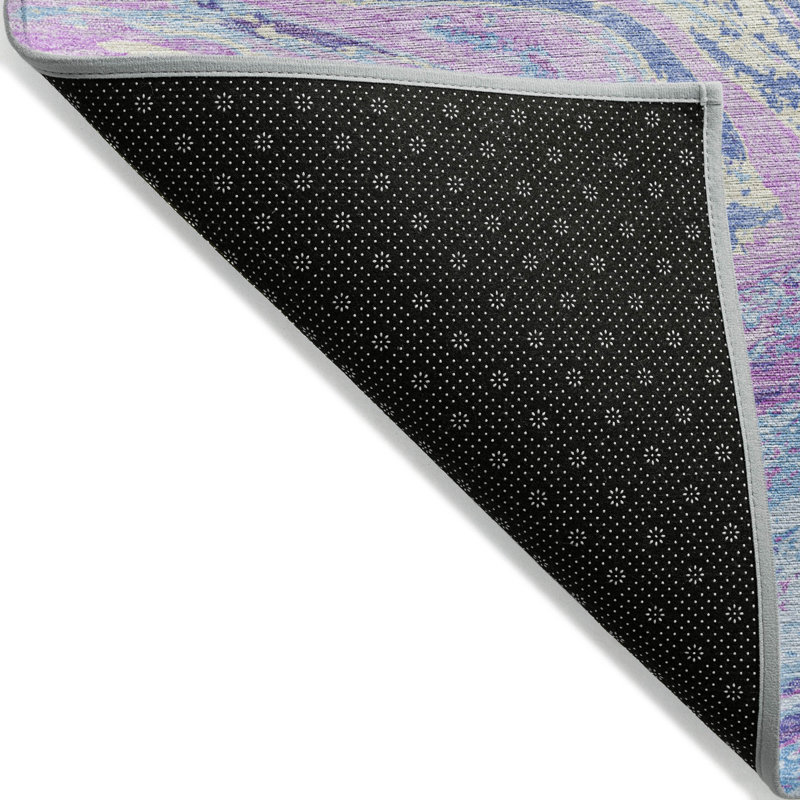  Tapis intérieur / extérieur lavable à la machine Chayden ACN1061, Rectangulaire 8 pi x 10 pi