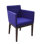 Harput Wood Solid Back Arm Chair