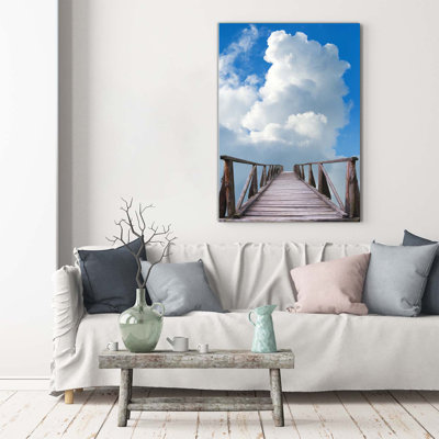 Way To Heaven - Wrapped Canvas Print