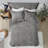 Soft Faux Fur Bedding Sets Full Queen, Modern Checkerboard For Home